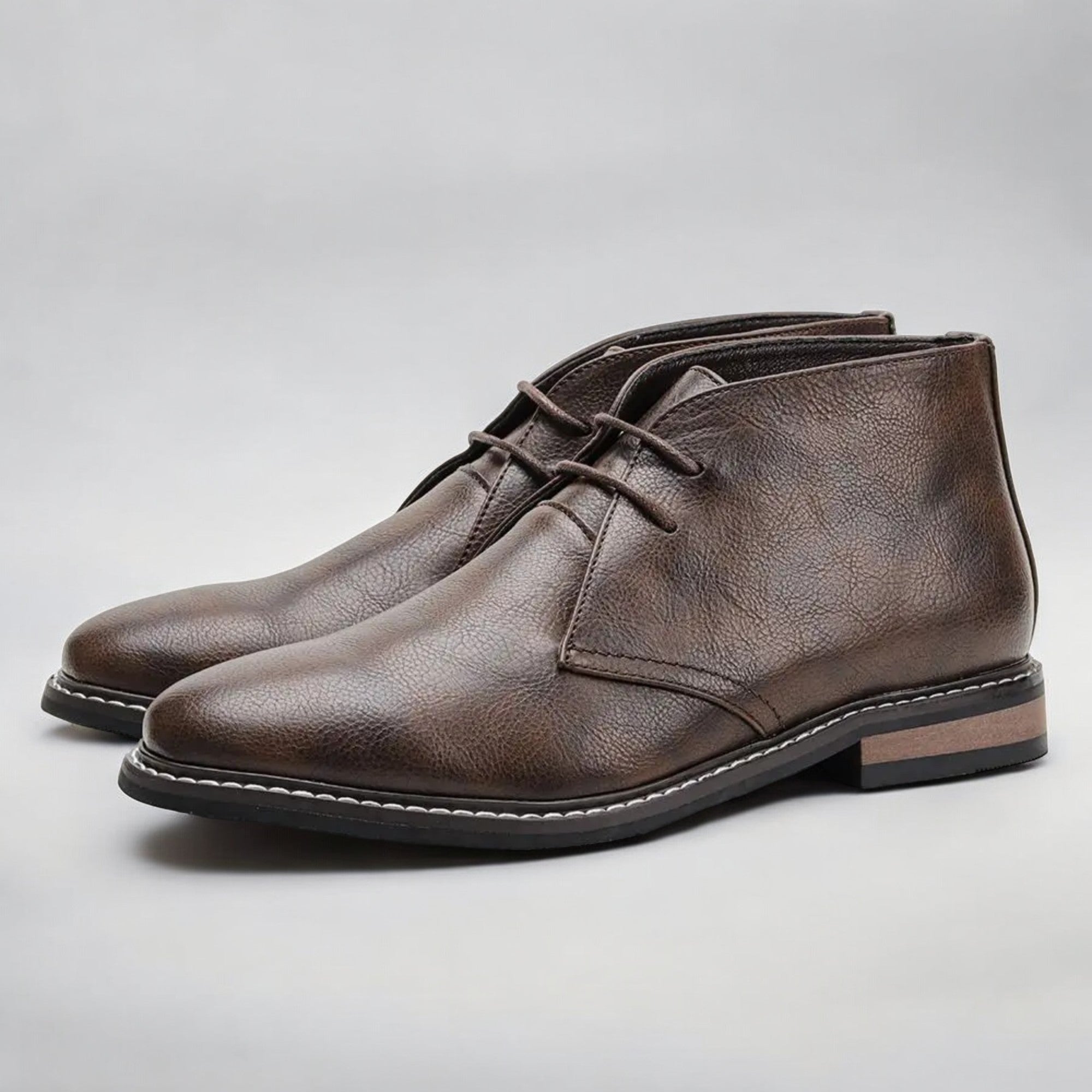 Jacob™ | Δερμάτινα Chukka Μποτάκια
