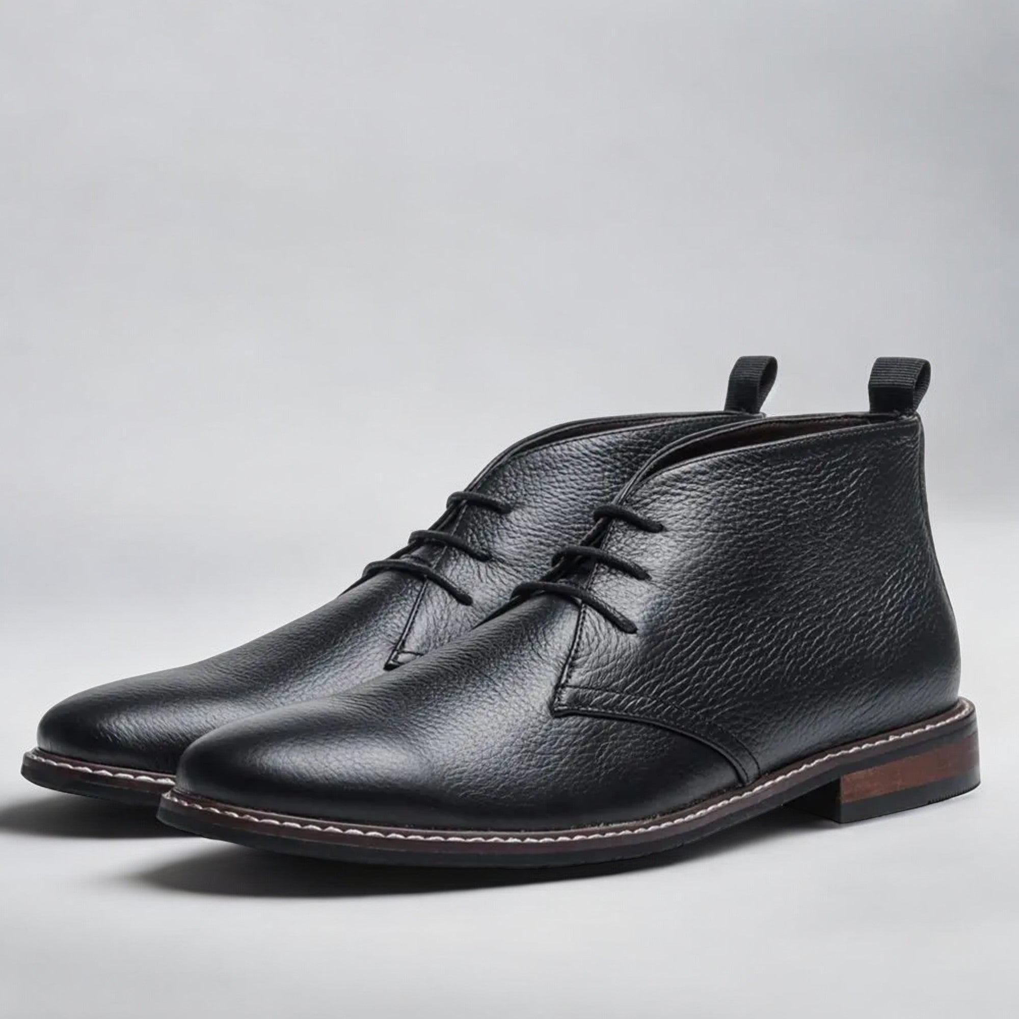 Jacob™ | Δερμάτινα Chukka Μποτάκια