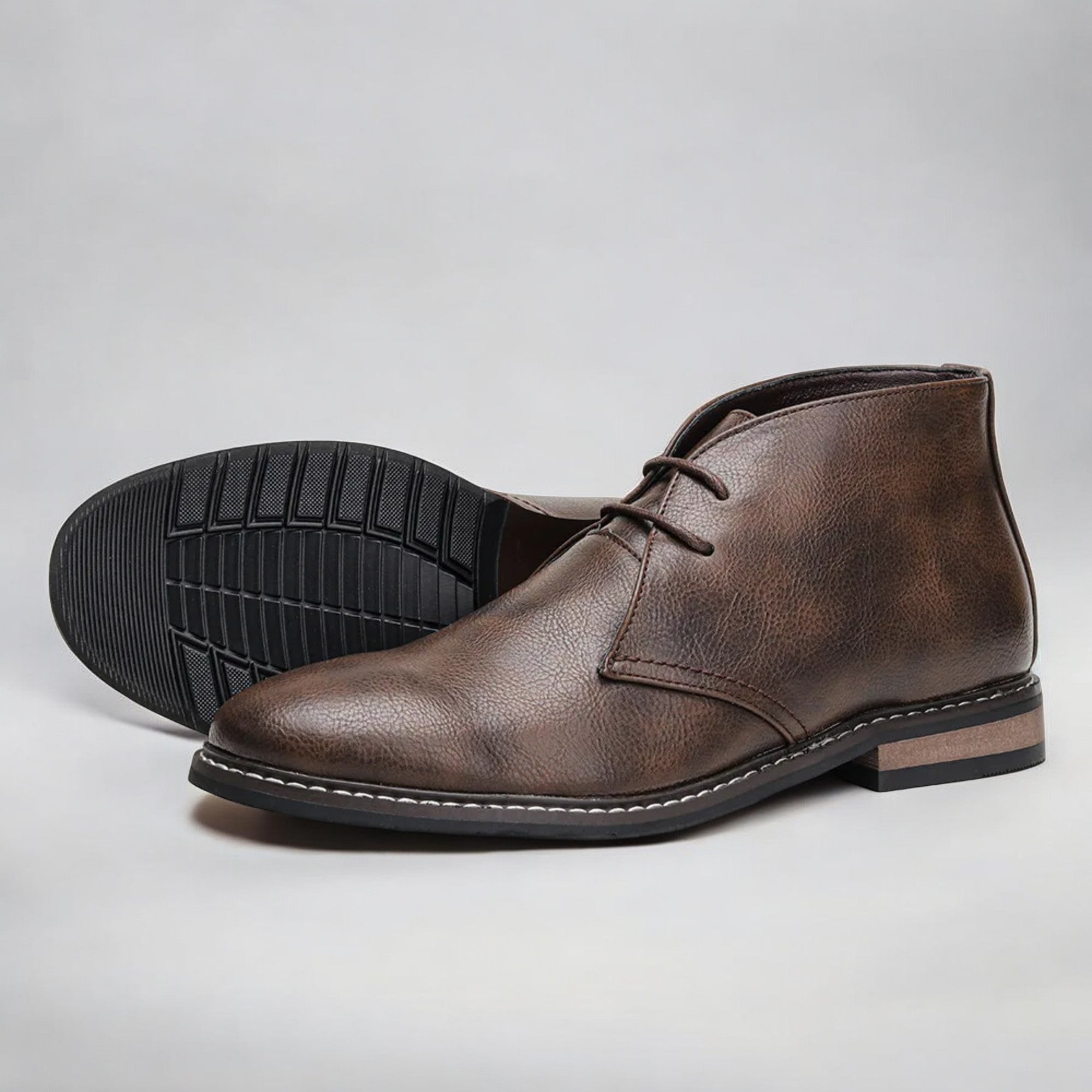 Jacob™ | Δερμάτινα Chukka Μποτάκια