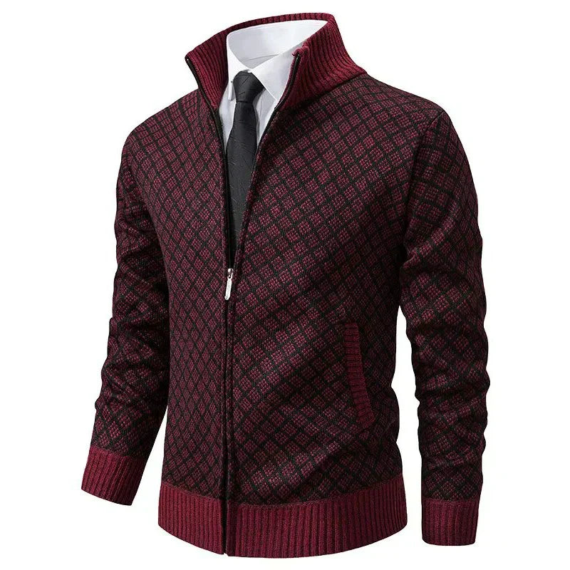 Henrik™ | Κομψό cardigan με φερμουάρ