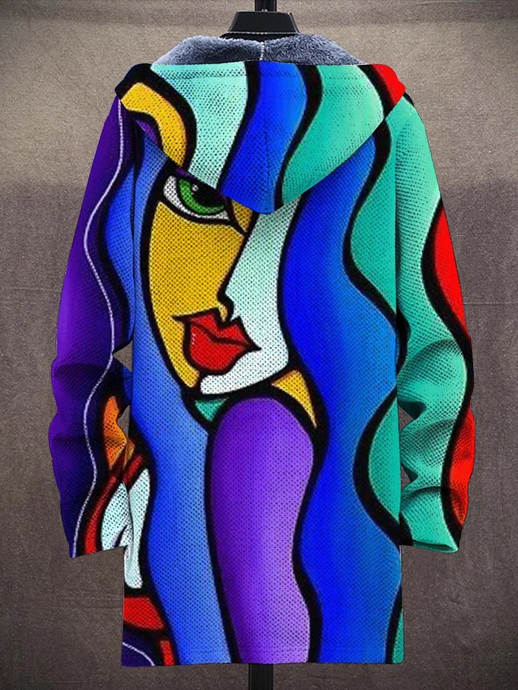 Allira | Πολυτελές cardigan με καλλιτεχνική έμπνευση