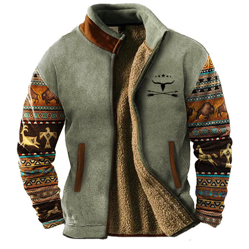 Στίβεν | Κασual fleece μπουφάν