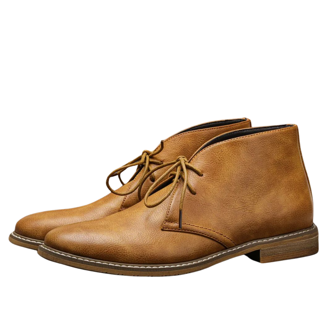 Jacob™ | Δερμάτινα Chukka Μποτάκια