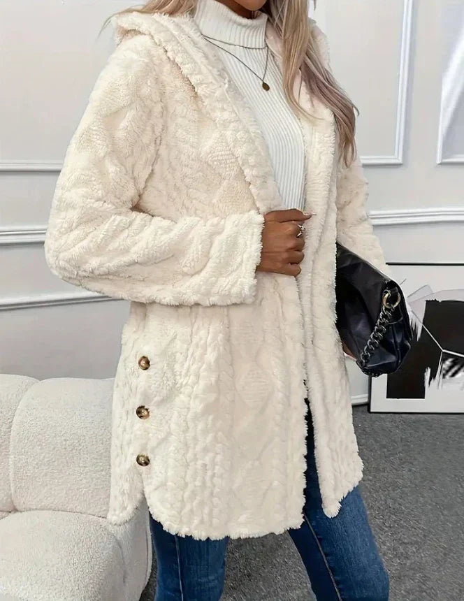 Leslie™ | Αργυρή Φλις Ζακέτα