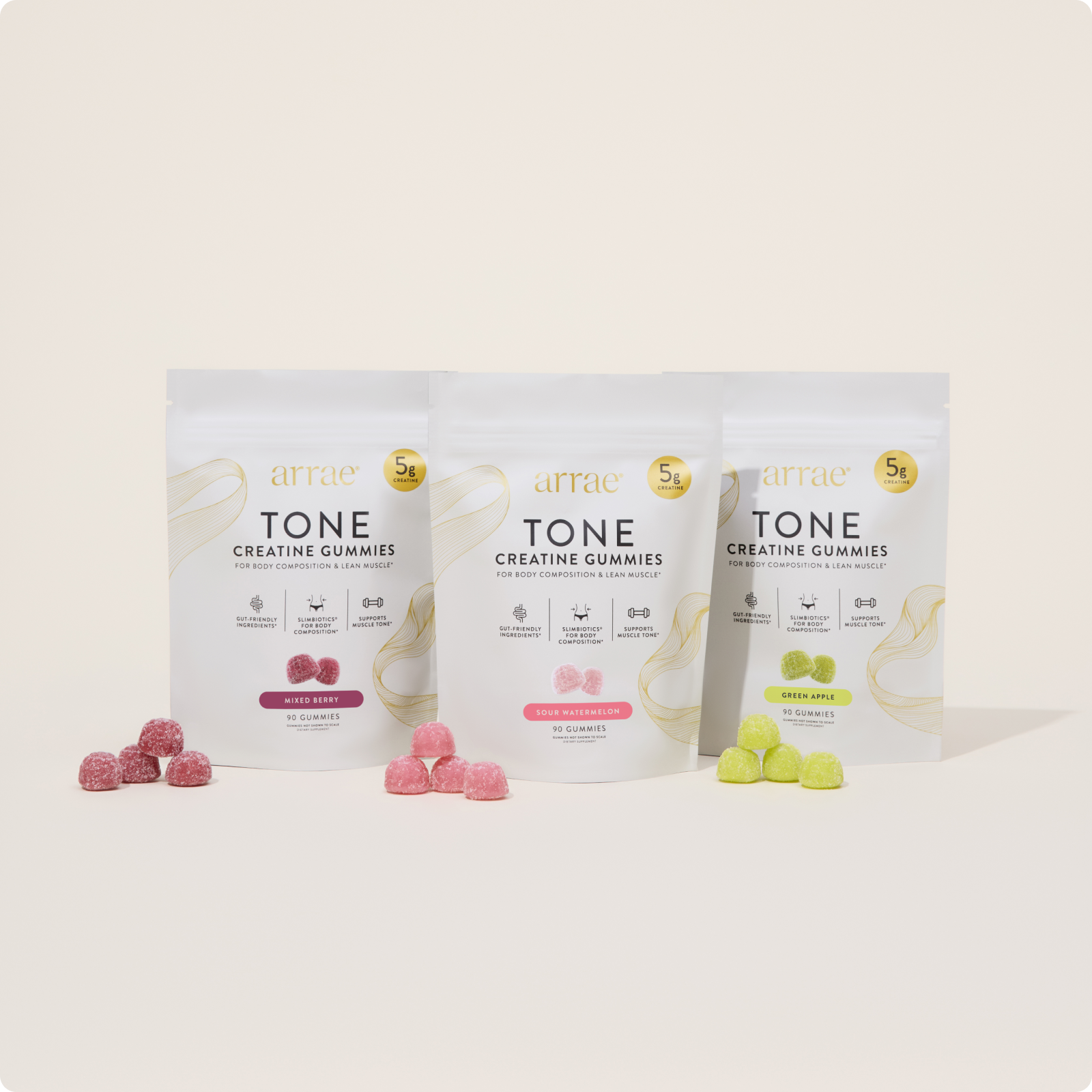 Toni Gummies | Créatine Énergisante, Végétarien, Sans Gluten 0