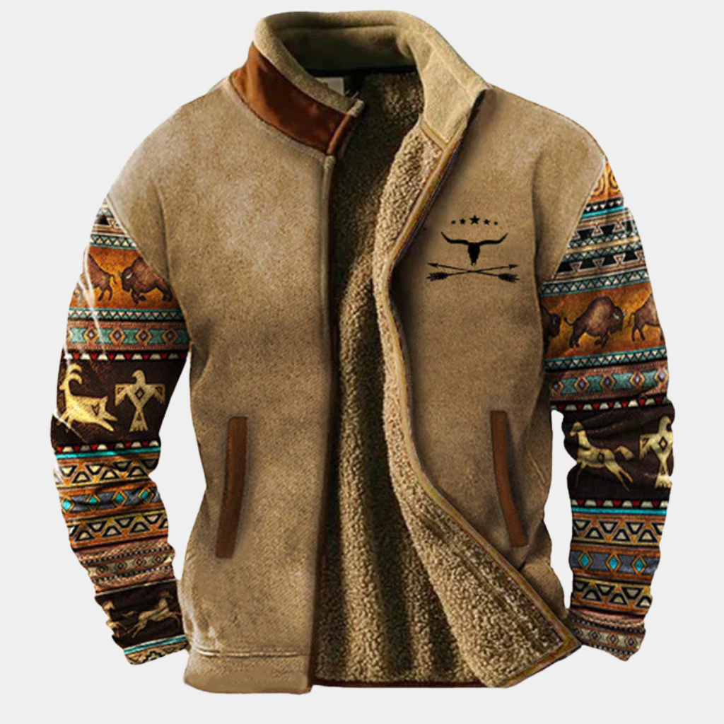 Στίβεν | Κασual fleece μπουφάν