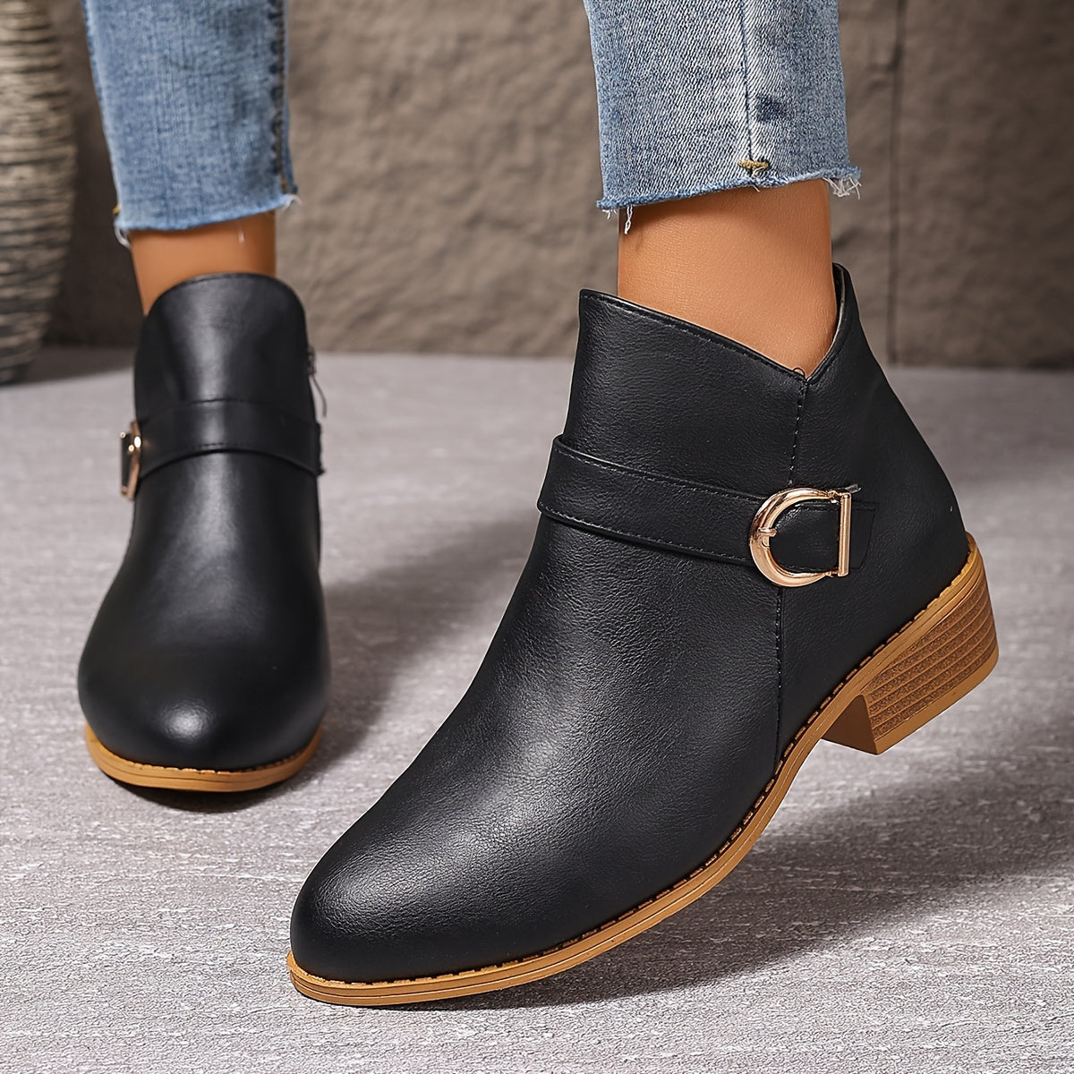 Amélina™ | Άνετα μποτάκια με αγκράφα για ευαίσθητα πόδια