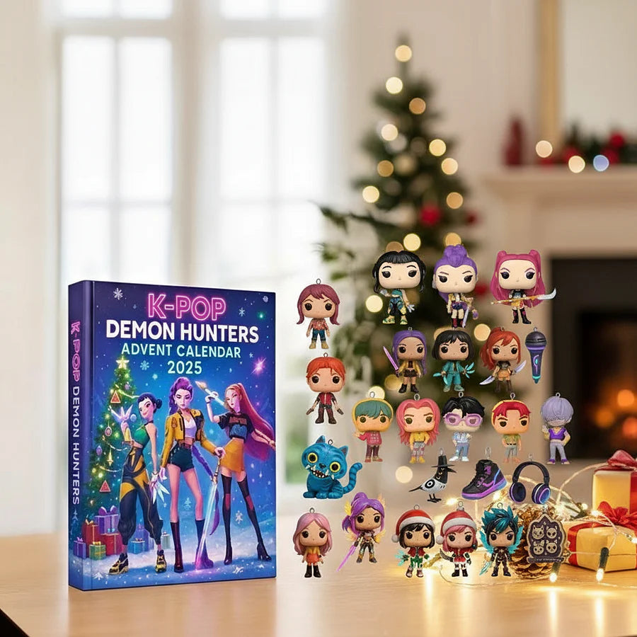 🎶 Καλεντάρι Advent K-Pop Demon Hunters 2025 – 24 μέρες γεμάτες μαγεία K-Pop! 💜