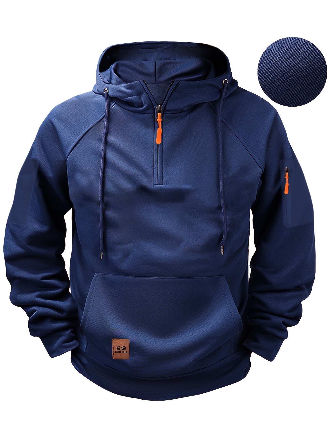 Henrik™ | Απαραίτητη Hoodie με Μισό Φερμουάρ