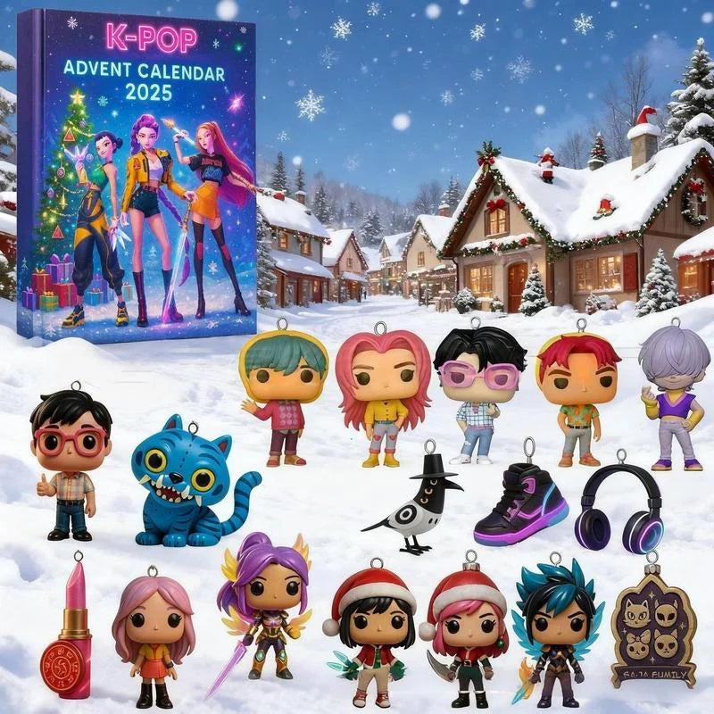 🎶 Καλεντάρι Advent K-Pop Demon Hunters 2025 – 24 μέρες γεμάτες μαγεία K-Pop! 💜