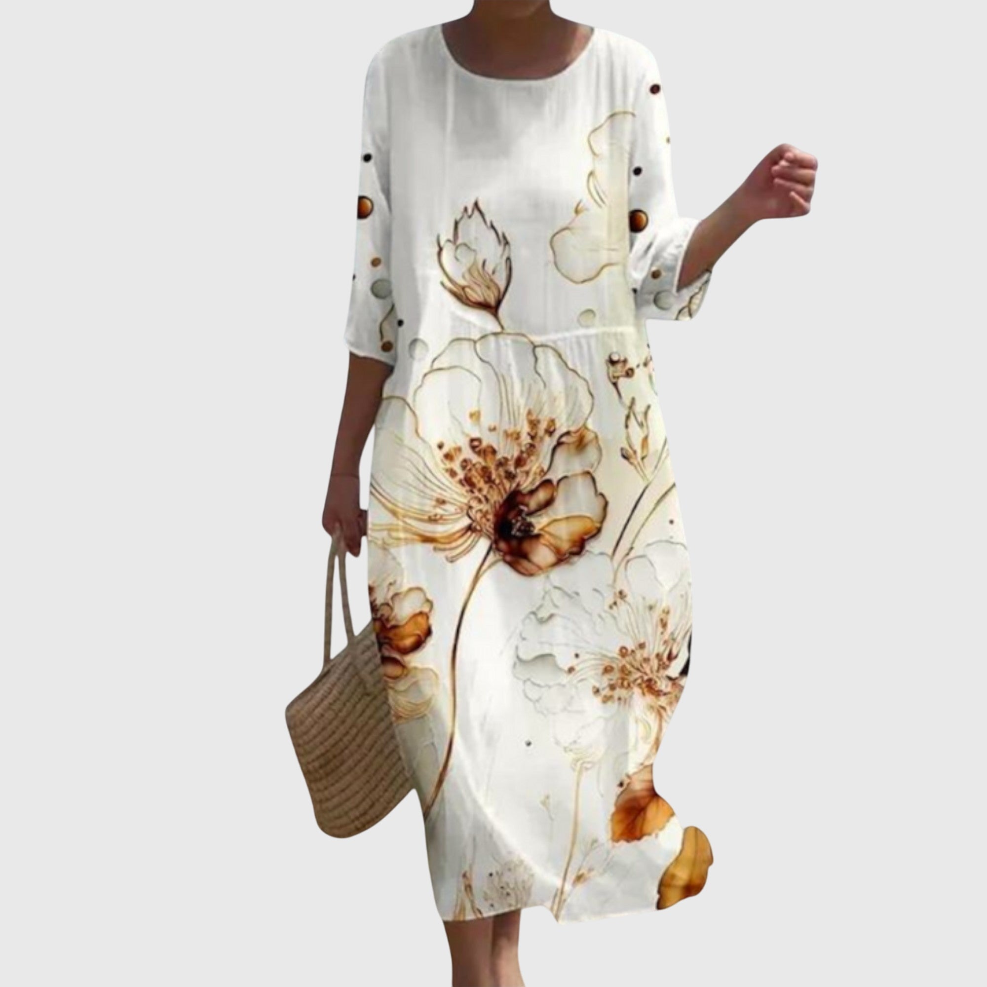 Hayley™ | Στυλάτη Floral Maxi Φόρεμα