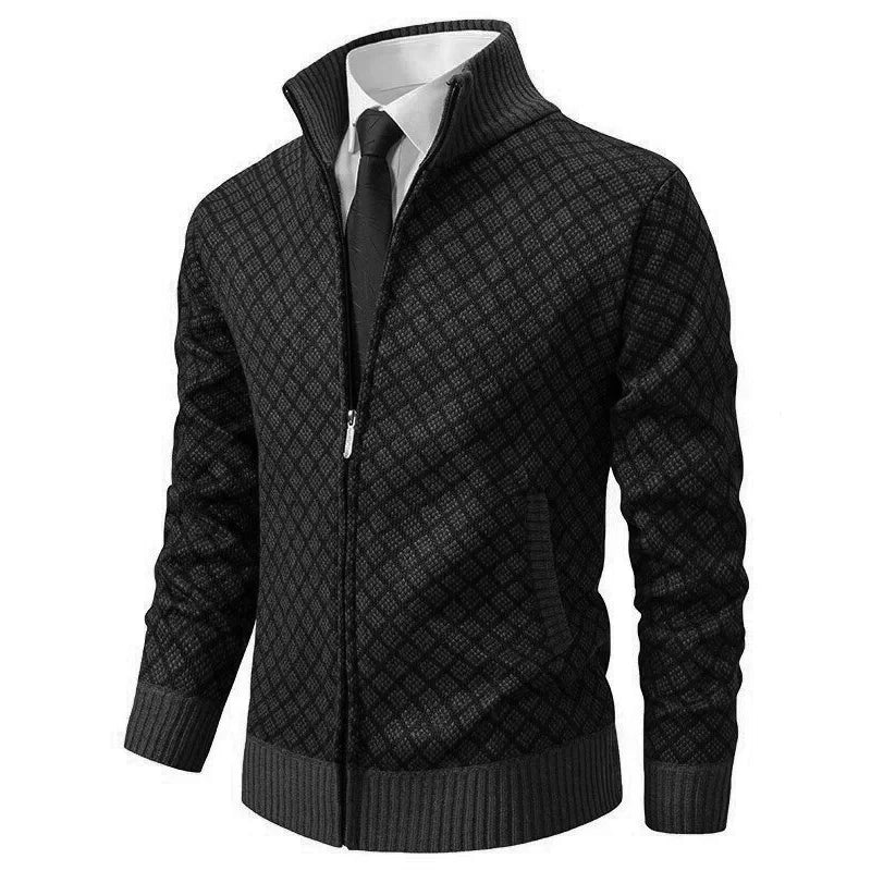 Henrik™ | Κομψό cardigan με φερμουάρ