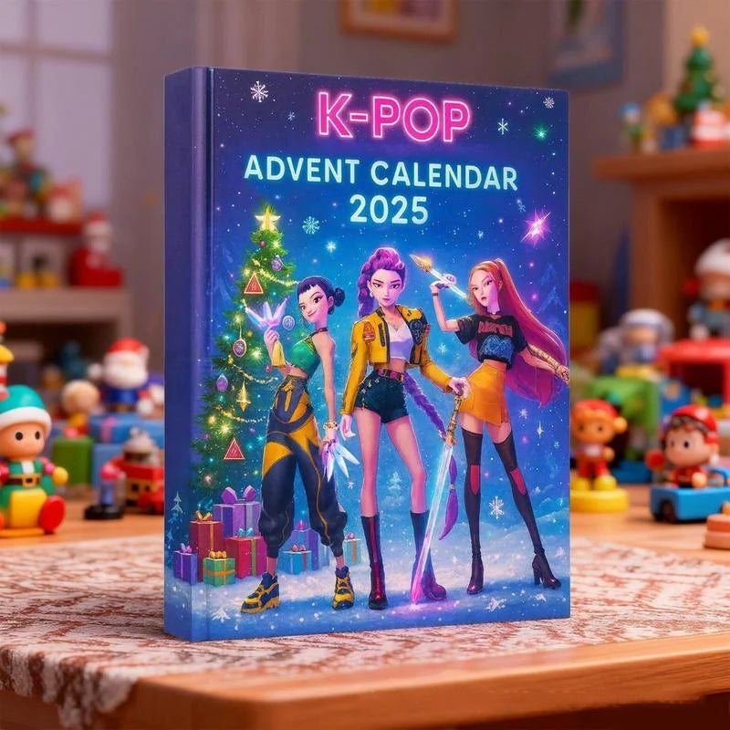 🎶 Καλεντάρι Advent K-Pop Demon Hunters 2025 – 24 μέρες γεμάτες μαγεία K-Pop! 💜