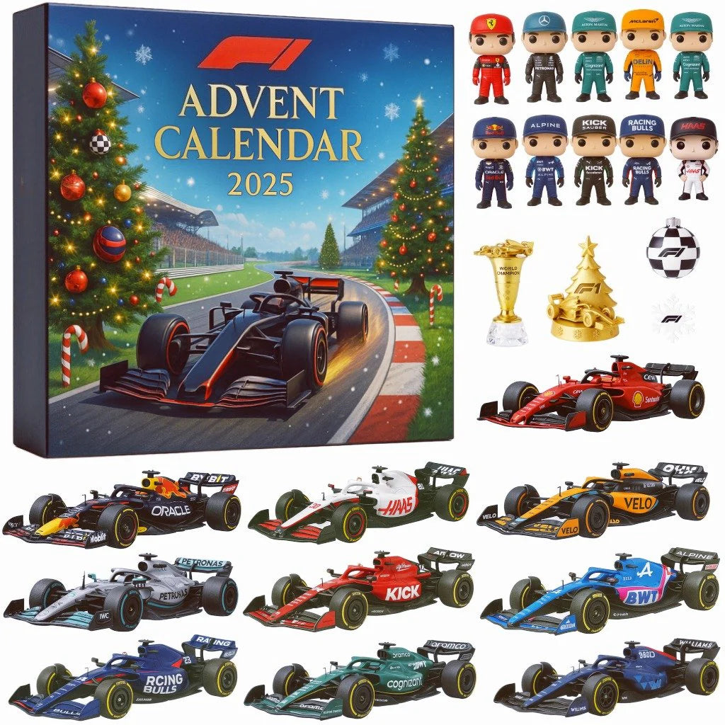 🎄 Ημερολόγιο Αντίστροφης Μέτρησης Racing Legends 2025 – Συλλεκτική Έκδοση