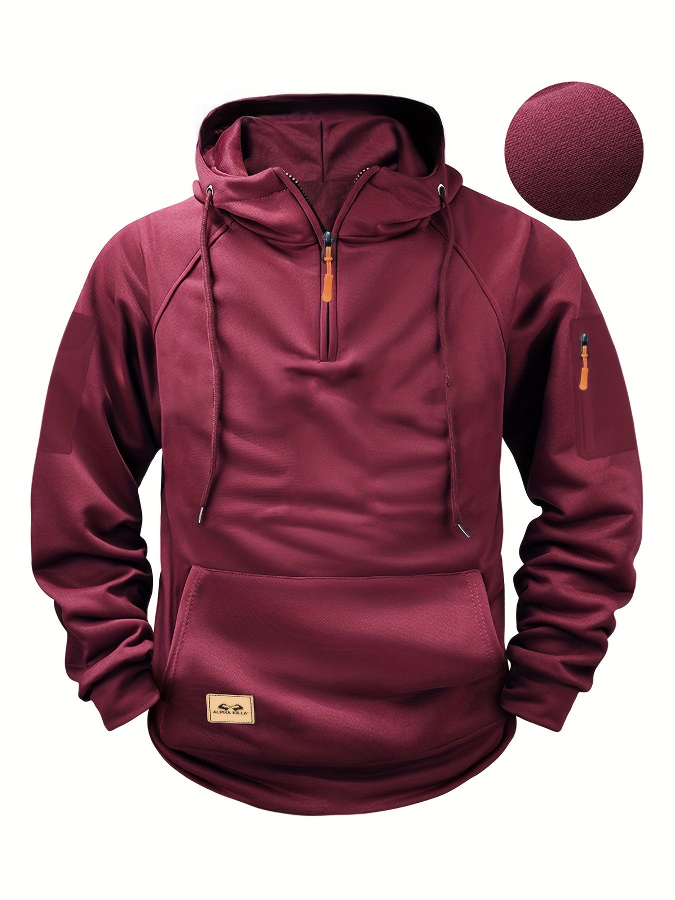 Henrik™ | Απαραίτητη Hoodie με Μισό Φερμουάρ