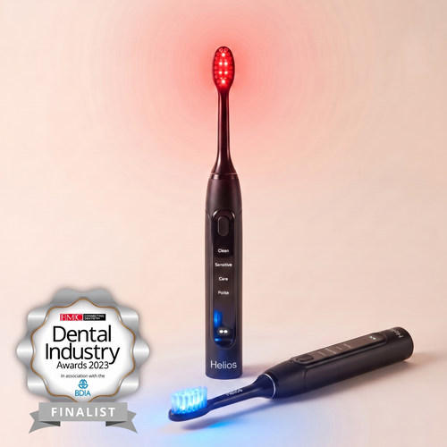 Brosse à dents électrique Helios à lumière rouge et bleue 0
