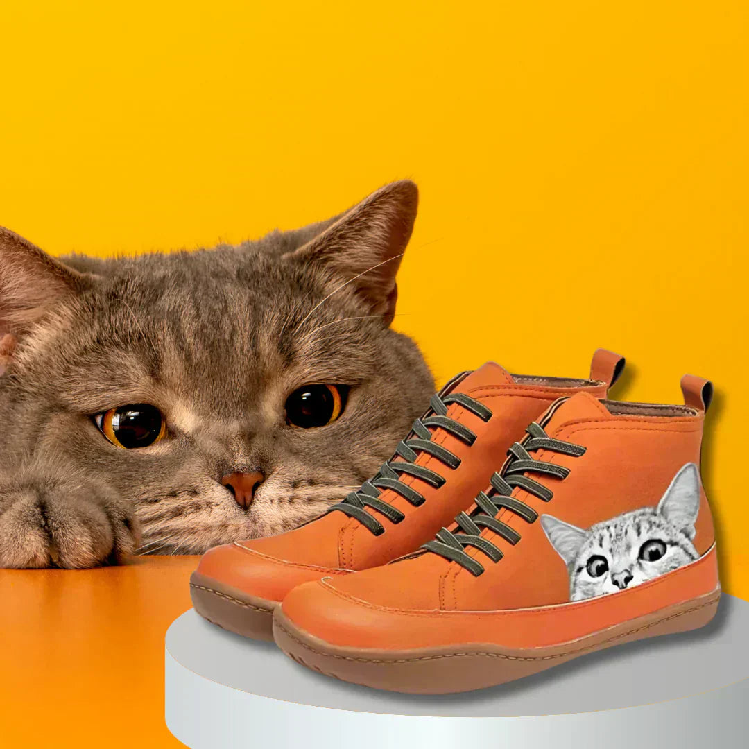 Φελίνα | Μποτάκια για τις ερωτευμένες με τις γάτες