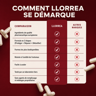 Foie Léger — Soutien et récupération du foie par Llorrea™