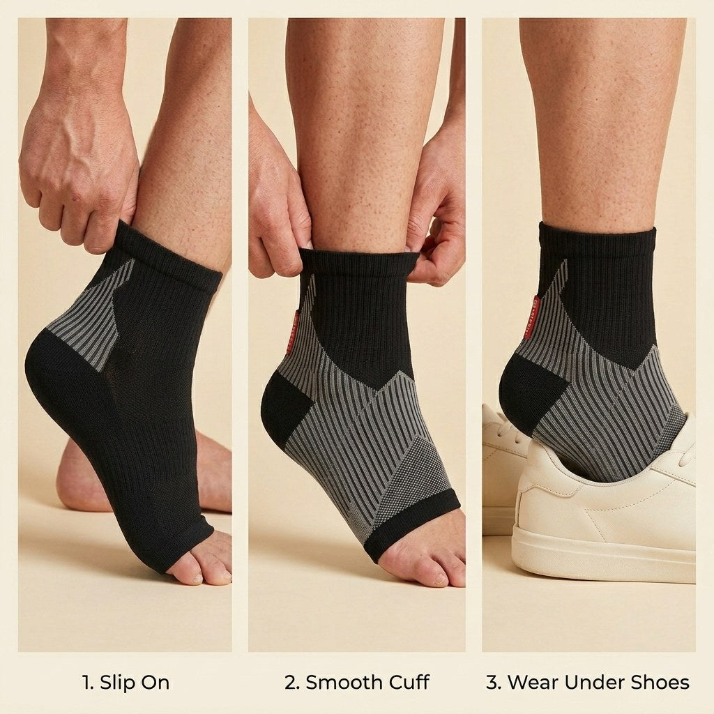Chaussettes de récupération thérapeutique pour les pieds SOLEUS™ 4