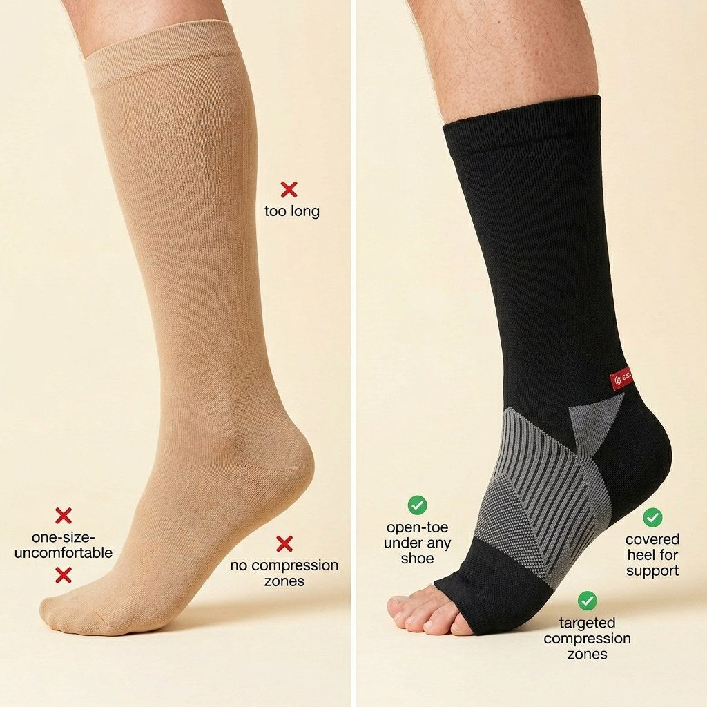 Chaussettes de récupération thérapeutique pour les pieds SOLEUS™ 5