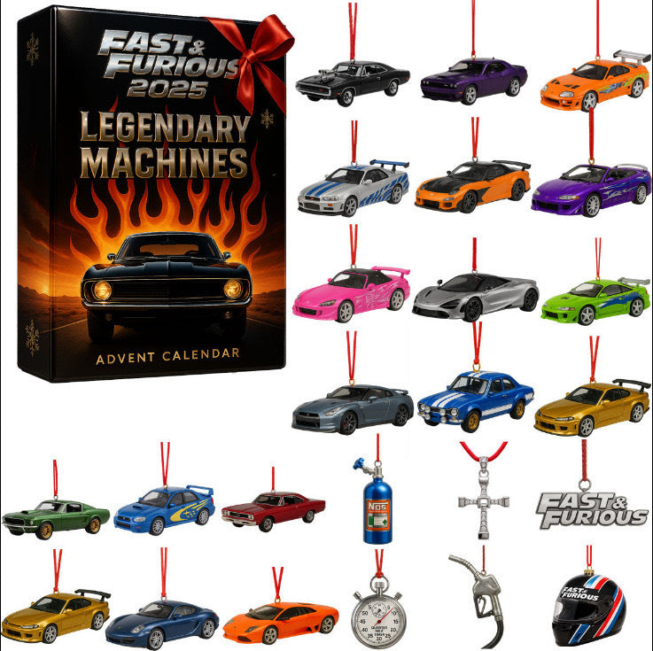 🚗 Fast & Furious 2025 – Ημερολόγιο αντίστροφης μέτρησης ΘΡΥΛΙΚΕΣ ΜΗΧΑΝΕΣ