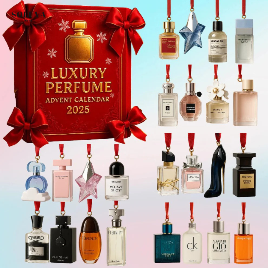🎄✨ Premium Άλμα Χριστουγεννιάτικου Αρωμάτων 2025 – Κάθε Μέρα Ένα Άγγιγμα Πολυτέλειας 💫🎁