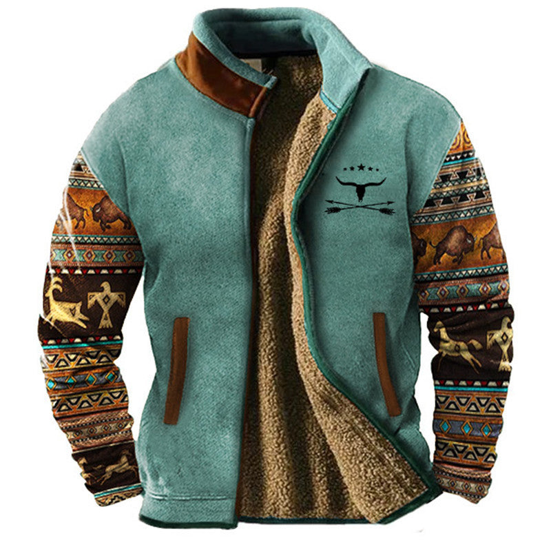 Στίβεν | Κασual fleece μπουφάν