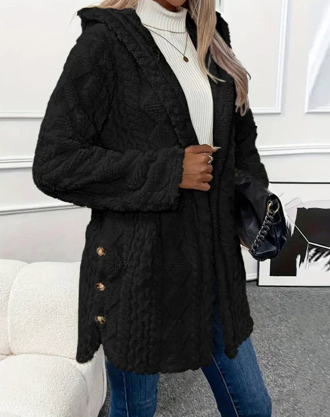 Leslie™ | Αργυρή Φλις Ζακέτα