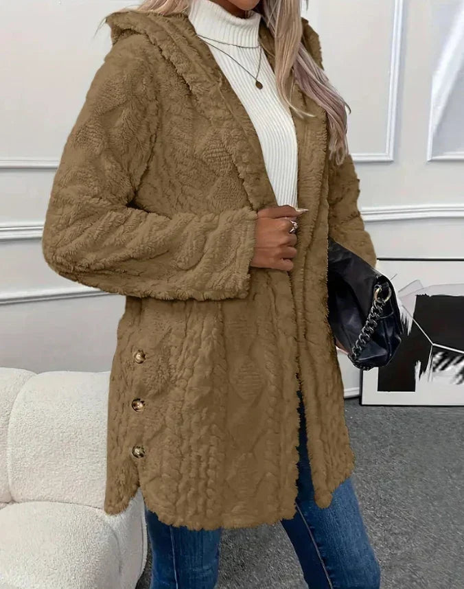 Leslie™ | Αργυρή Φλις Ζακέτα