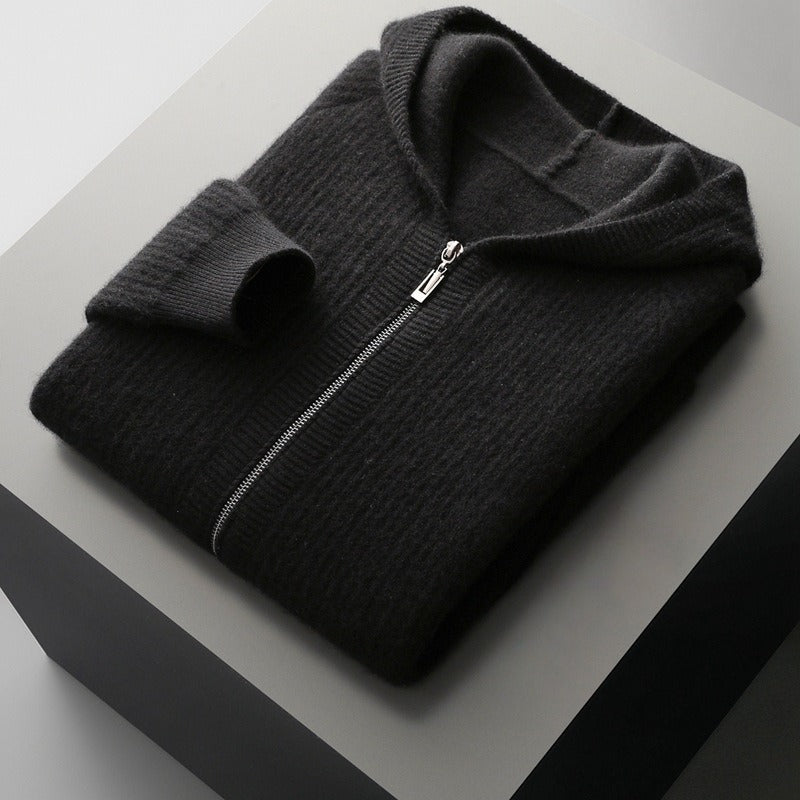 HOODIE ΑΠΟ ΜΕΡΙΝΟ ΜΑΛΛΙ