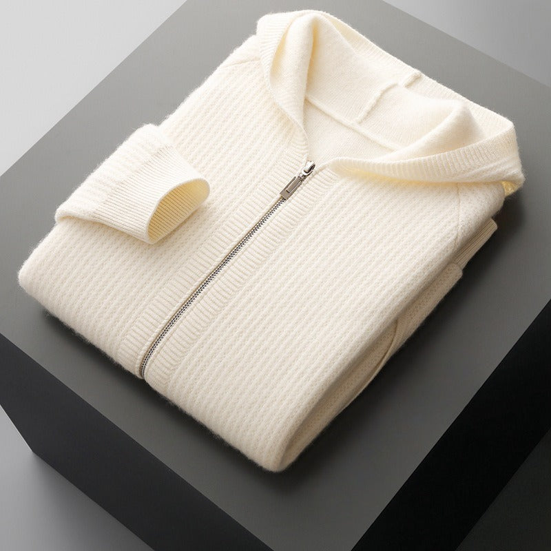 HOODIE ΑΠΟ ΜΕΡΙΝΟ ΜΑΛΛΙ