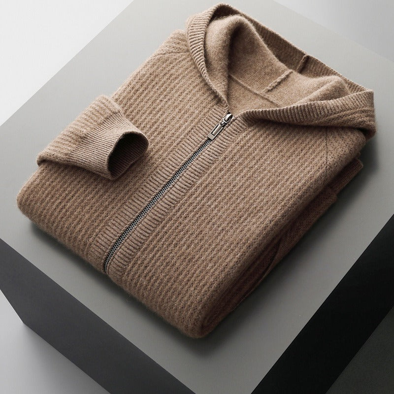 HOODIE ΑΠΟ ΜΕΡΙΝΟ ΜΑΛΛΙ