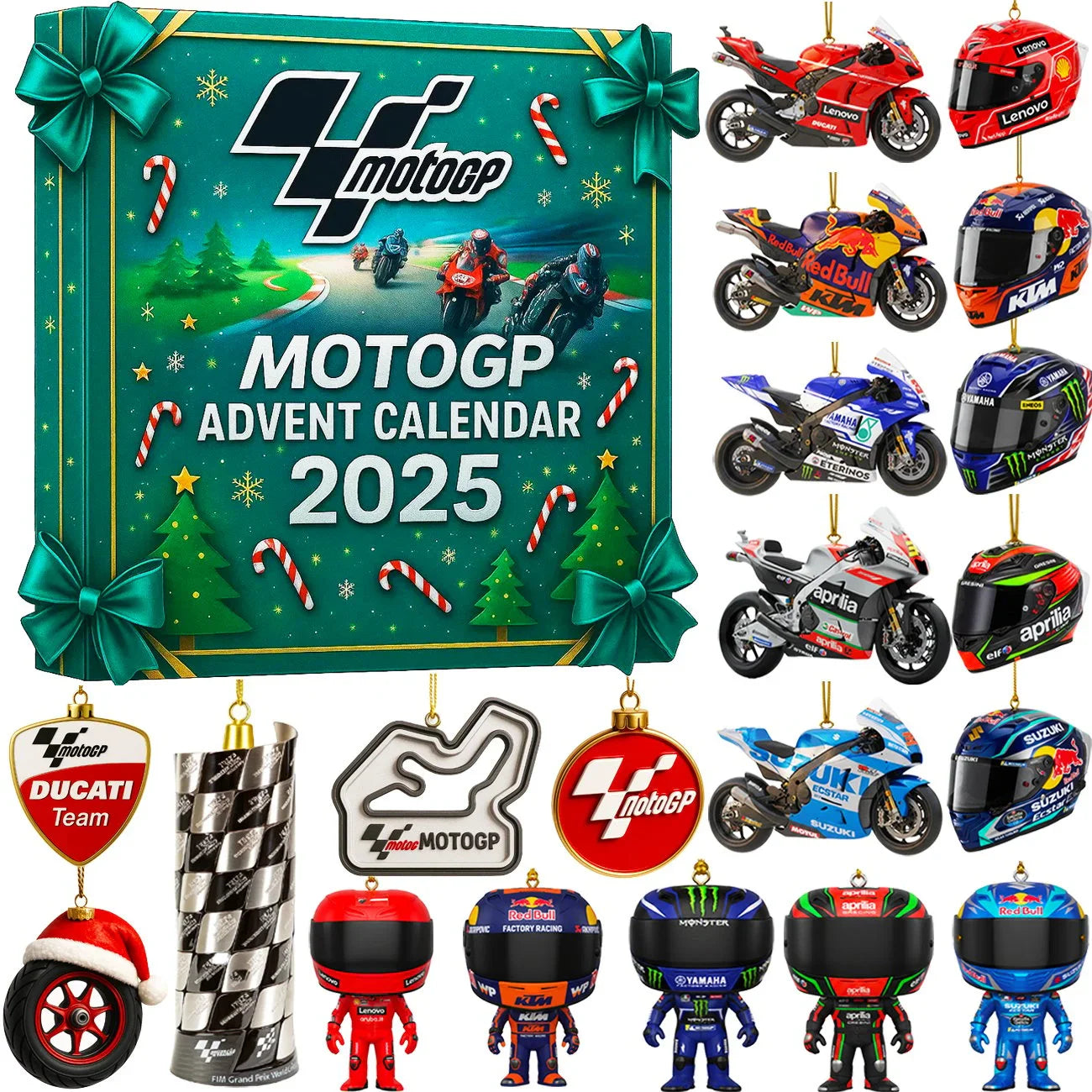 🏍️ MotoGP Ημερολόγιο Advent 2025 – Συλλεκτική Έκδοση! 🎁