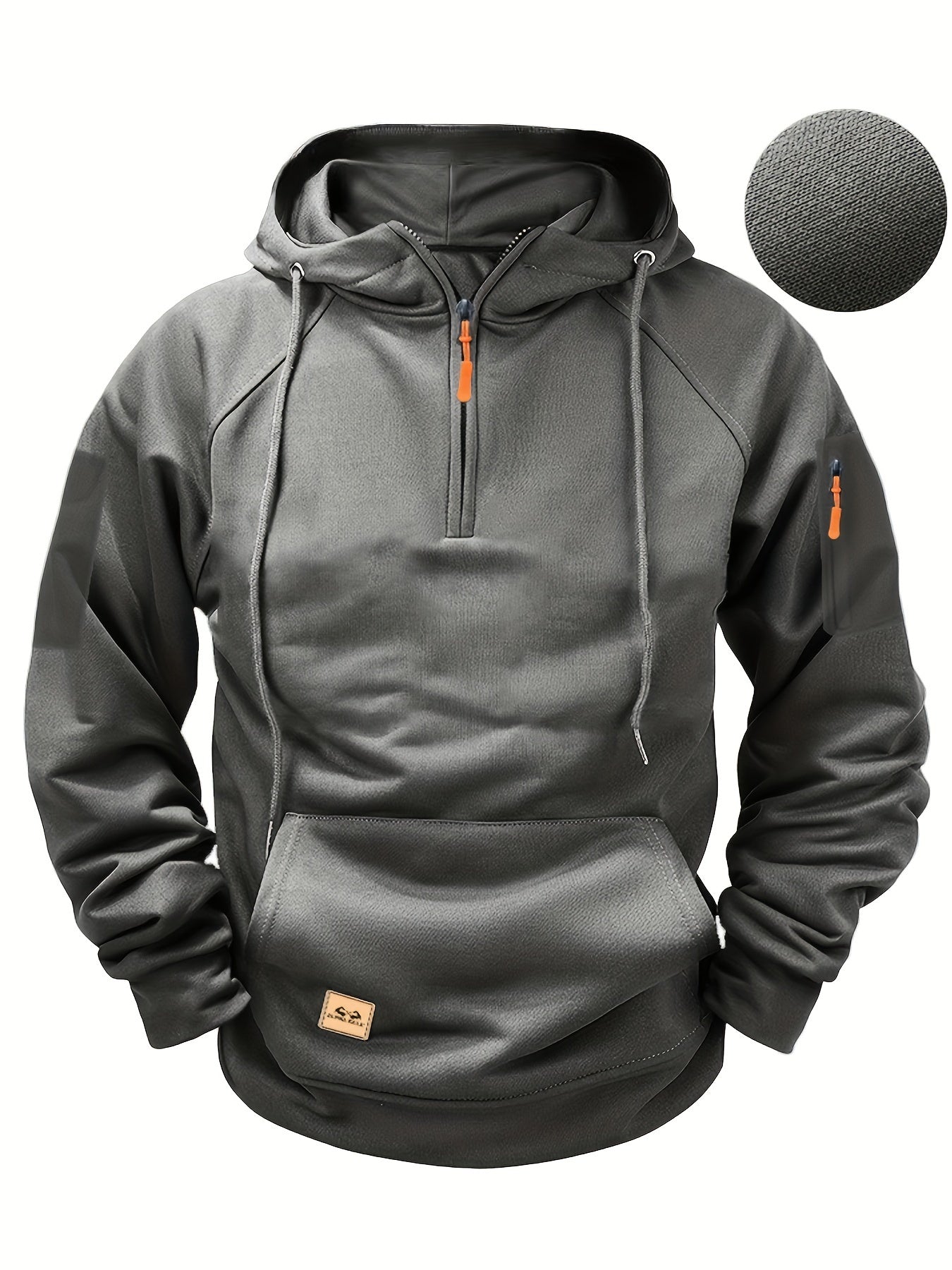 Henrik™ | Απαραίτητη Hoodie με Μισό Φερμουάρ