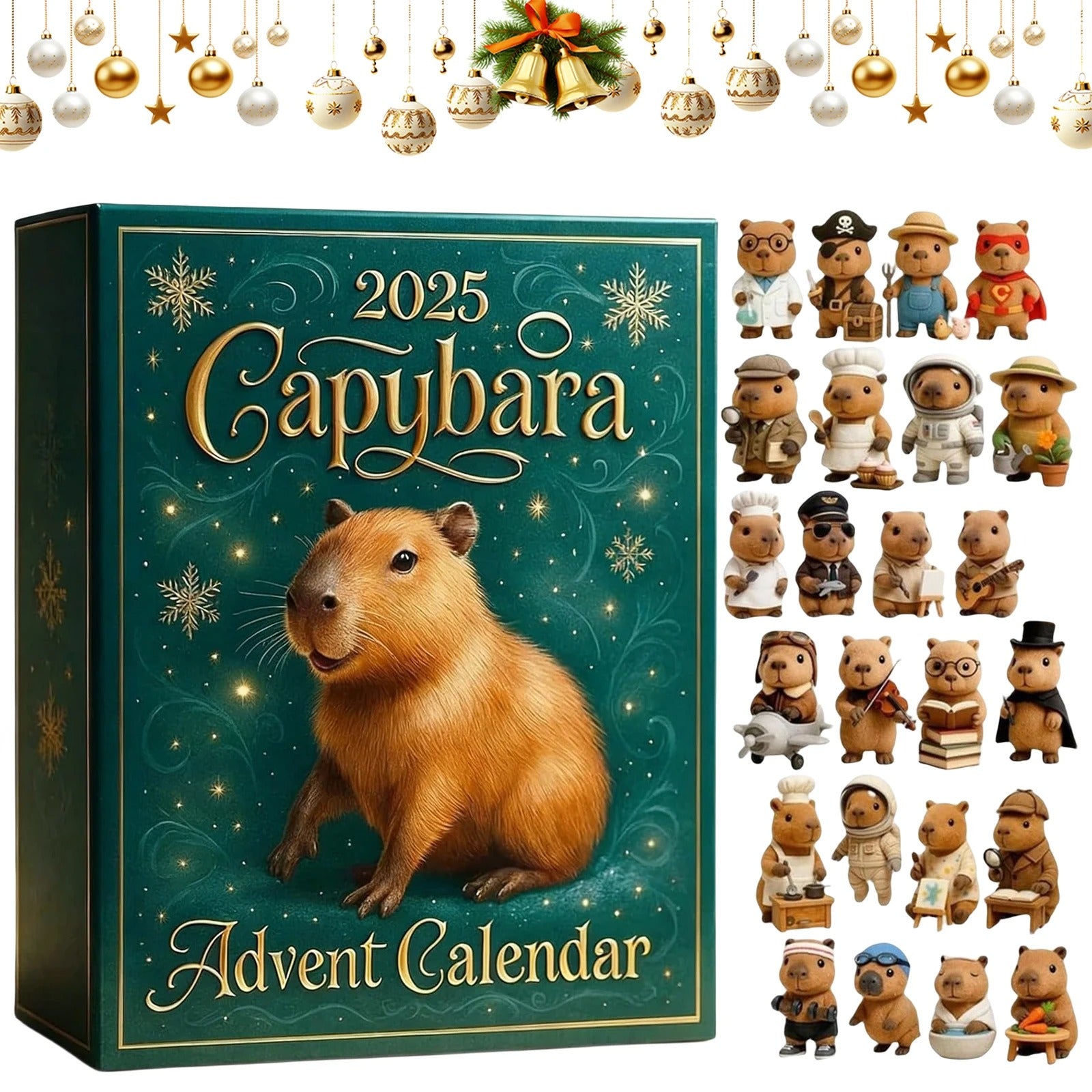 CapyJoy - 2D Ημερολόγιο Αντίστροφης Μέτρησης με Καπιμπάρα